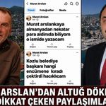 Murat Arslan’dan Altuğ Dökmeci’ye dikkat çeken paylaşımlar
