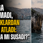 Yasağa aldırmadı, kayalıklardan denize atladı: “Canına mı susadı”