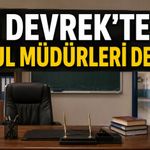 Devrek’te okul müdürleri değişti