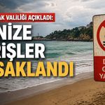 Zonguldak Valiliği açıkladı: Denize girişler yasaklandı