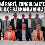 Yeni Parti, Zonguldak'ta kurucu ilçe başkanlarını açıkladı