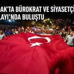Zonguldak'ta bürokrat ve siyasetçiler Fener Alayı'nda buluştu