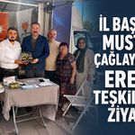 İl Başkanı Mustafa Çağlayan’dan Ereğli teşkilatına ziyaret