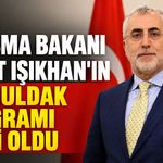 Çalışma Bakanı Vedat Işıkhan’ın Zonguldak programı belli oldu