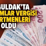 Zonguldak'ta kurumlar vergisi rekortmenleri belli oldu