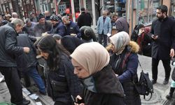 50 kişilik turist kafilesi esnaf duasına katıldı