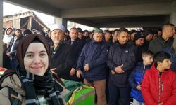Trafik kazasında hayatını kaybeden hemşire son yolculuğuna uğurlandı