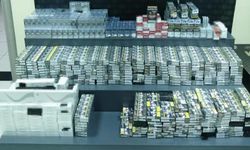 3 bin 109 paket kaçak sigara ele geçirildi