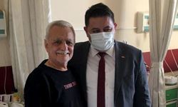 Hakan Yeşil’den Yakup Kolçak’a geçmiş olsun ziyareti