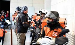 Motokuryeler, deprem bölgesinde insani yardımları ulaştıracak
