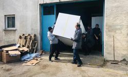 Seyyar tuvalet, banyo ve sobalar Kahramanmaraş’a doğru yola çıktı