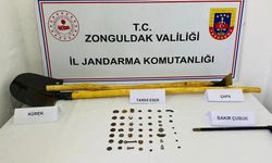Kaçak kazı yapanlar suçüstü yakalandı
