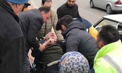 Seyir halinde kalp krizi geçiren sürücü kaza yaptı