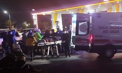 U dönüşü yapan otomobil ile motosiklet çarpıştı: 1 yaralı