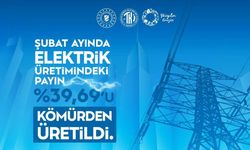 Yüzde 39,69’u kömürden üretildi