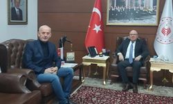 Karaelmas Gazeteciler Derneği’nden Mustafa Tutulmaz’a ziyaret