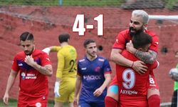 Ereğli Belediyespor-Çankırı maçında 5 gol atıldı