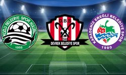 Devrek Belediyespor ile Kozlu Belediyespor maçı nefes kesecek