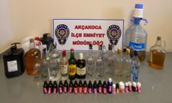 Alkol imalatına polisten baskın