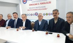 Memur Sen'liler bayramlaştı: Mustafa Çağlayan da katıldı 