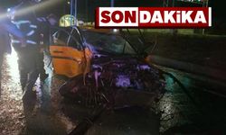 1 kişinin öldüğü kazada taksi sürücüsü tutuklandı