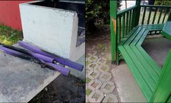 Kozlu’da park ve bahçelere çirkin saldırı