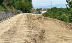 Bağlantı yolunda hummalı çalışma