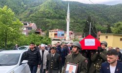 Hayatını kaybeden Kıbrıs gazisi son yolculuğuna uğurlandı