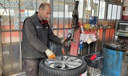 Oto lastikçilerde değişim yoğunluğu