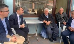 Ahmet Çolakoğlu, Mithat Çanakçı'yı ziyaret etti