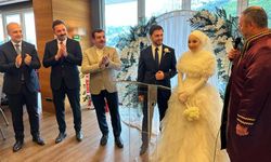 Yusuf Taha-Didem çiftinin mutlu günü