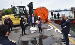 Limanda Deniz Kirliliği Tatbikatı yapıldı