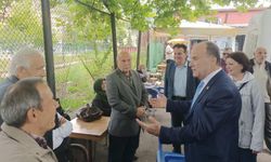 Harun Akın'dan dolmuşçu esnafına ziyaret 