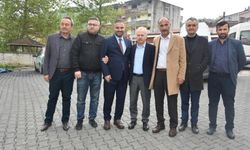 Hamdi Uçar ve Nejdet Tıskaoğlu'dan Beycuma’da esnaf ziyareti 