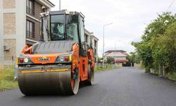 Asfalt çalışmaları devam ediyor