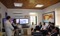 Çinli heyet, deprem çalışmaları için Kocaeli’ye geldi