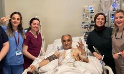 Hayati riskle hastaneye yattı, 1 gün sonra ayağa kalktı