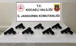 Operasyonda 7 ruhsatsız tabanca ele geçirildi