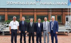 Milletvekili Ahmet Çolakoğlu, havalimanında çalışmaları inceledi