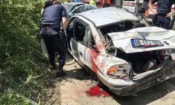 Korkunç kaza: 1 kişi öldü, 5 kişi yaralandı