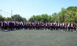 Meslek Lisesi'nde mezuniyet heyecanı 