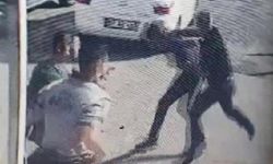 Sağlık çalışanının darbedildiği anlar kamerada