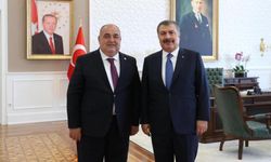 Yusuf Ziya Aldatmaz’dan Sağlık Bakanı Fahrettin Koca’ya ziyaret