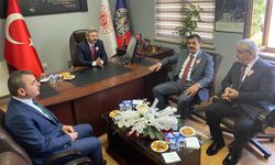 Bakan Yardımcısı Ahmet Aydın'dan Amelebirliği'ne ziyaret