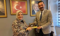 Genel Başkan Ayşe Keşir’den Mustafa Çağlayan’a ziyaret