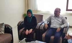 Şehit Recep Başar'ın annesi Müzeyyen Başar’a ziyaret 