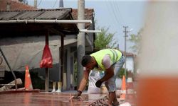 5 bin metrelik kaldırımlar inşa ediliyor