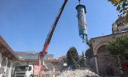 Cedidiye Cami minareleri yenileniyor