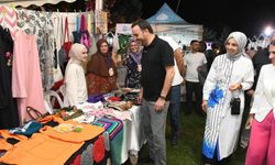 Kadınlar el emeği göz nuru eserlerini sergiledi