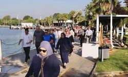 Sağlık için yürüdüler